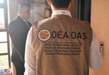 Arriban observadores electorales de OEA para fiscalizar Elecciones Nacionales