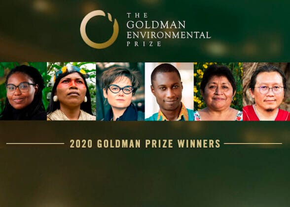 137 Seis lideres ecologistas ganan el Nobel de Ecologia por sus luchas ambientalistas