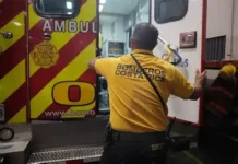 Bomberos de Pavas atienden heridos por arma de fuego y arma blanca