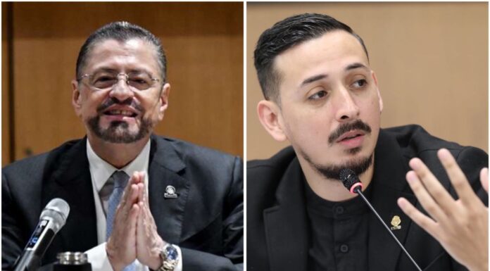 Ariel Robles critica al presidente Chaves por investigación del PANI relacionada con hija de Álvaro Ramos