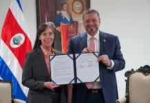 Costa Rica y EE. UU. acuerdan intercambio de información para combatir contrabando