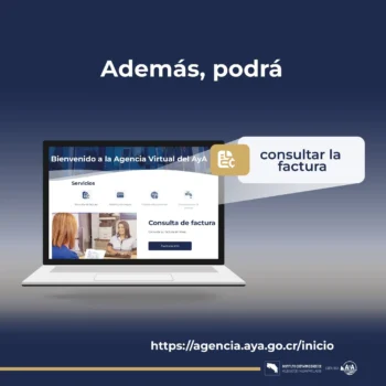 Consultar factura AyA: Así funcionan la nueva Agencia virtual y los canales digitales para consultar su recibo de agua 1 Consultar Factura AyA Costa Rica